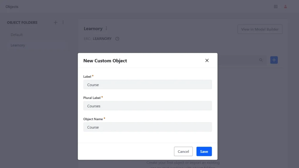 Creating Object