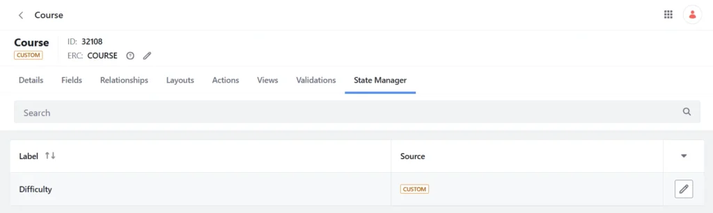 State Manager in Objects